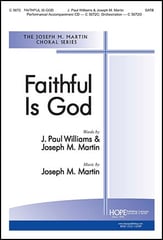 Faithful Is God SATB choral sheet music cover